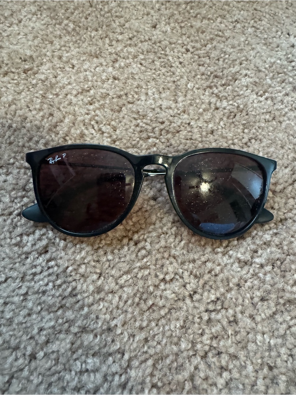 Ray-Ban Black Sunglasses with Dark Lenses